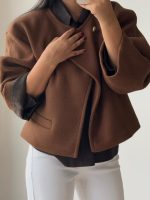 پالتو پشمی brown babe - Image 2
